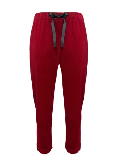 Sun 68 Sun68 - 10 Red P43203 Pants In Burgundy