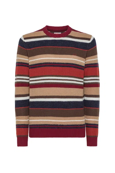 Sun 68 Sun68 - 10 Red Pullover K43158 In Multi