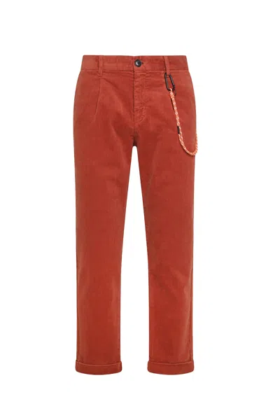 Sun 68 Sun68 - 36 Trousers Rust P43105 In White