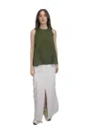 Sun 68 Sun68 - 37 Canotta Verde Scuro S34228 In Green