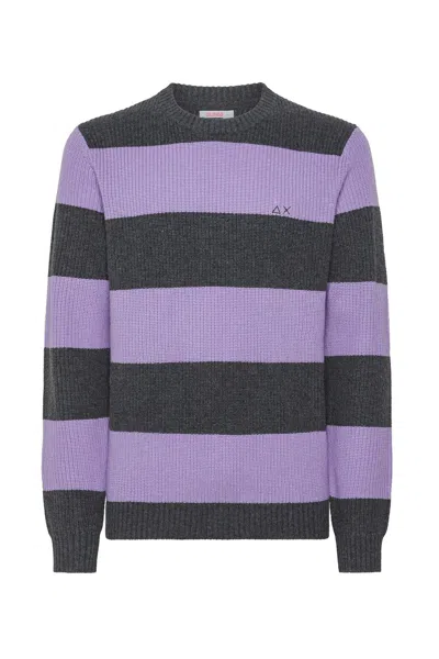 Sun 68 Sun68 - 47 Pullover Dark Grey K43156 In Gray