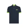 Sun 68 Sun68 - Fluo Navy Blue A34122 Logo Polo In Blue