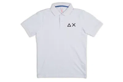 Sun 68 Sun68 - Polo Big Logo A34112/01 B.co In White