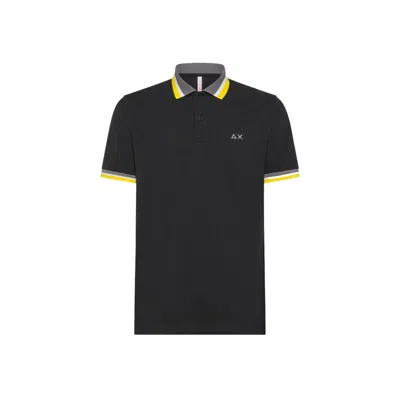 Sun 68 Sun68 - Polo Multistripes Black A34117