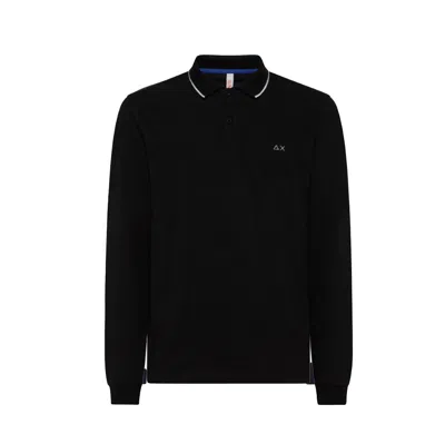Sun 68 Sun68 - Polo Small Stripes 11 Black A42103