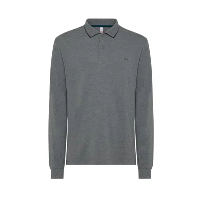 Sun 68 Sun68 - Polo Small Stripes 34 Grey Medium A42103 In Gray