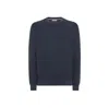 Sun 68 Sun68 - Vintage Navy Blue Sweater K34118 In Multi