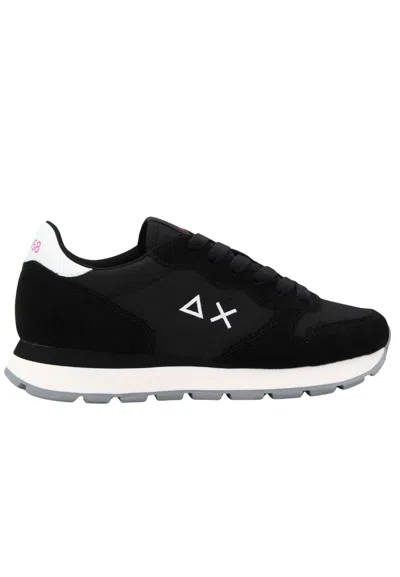 Sun 68 Sun68 Ally Solid Sneakers In Black