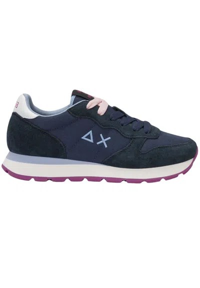 Sun 68 Sun68 Ally Solid Sneakers In Blue