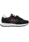 Sun 68 Sun68 Ally Solid Sneakers In Black