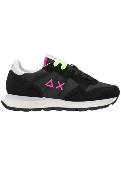 Sun 68 Sun68 Ally Solid Sneakers In Black