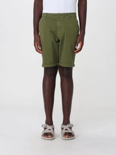 Sun 68 Sun68 Cotton Shorts In Green