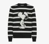 Sun 68 X Peanuts Sweater In Black