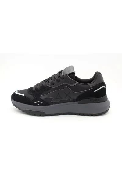 Sun 68 Sun68 Niki 2.0 Sporty Sneakers In Black