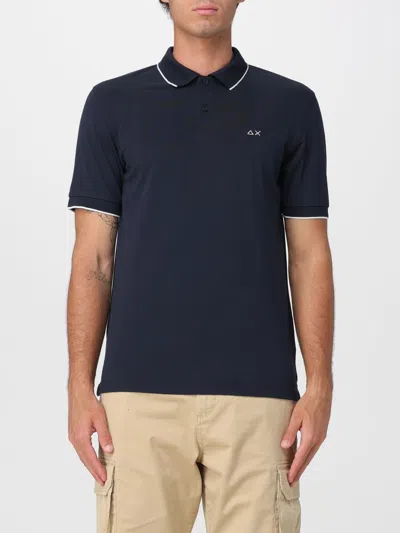 Sun 68 Sun68 Polo Shirt Men Color Blue In Multi