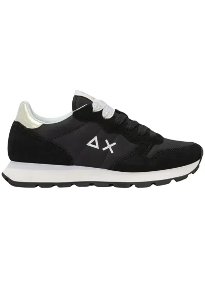 Sun 68 Sun68 Sneakers Ally Gold Silver In Black