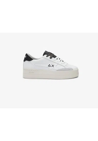 Sun 68 Sun68 Sneakers Big Katy Leather In White