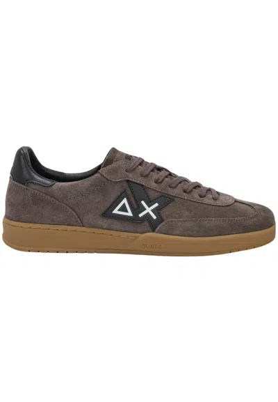 Sun 68 Sun68 Sneakers California Sun Suede In Brown