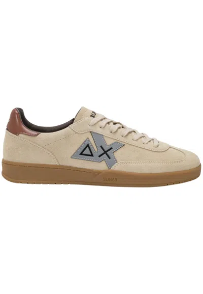 Sun 68 Sun68 Sneakers California Sun Suede In Gray