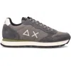 Sun 68 Logo-motif Sneakers In Gray