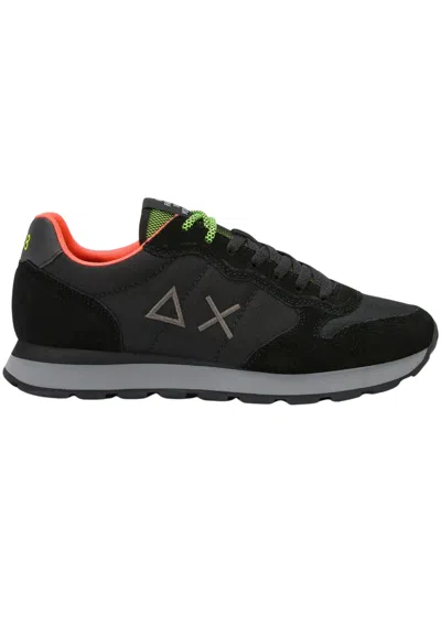 Sun 68 Sun68 Sneakers Tom Fluo In Black