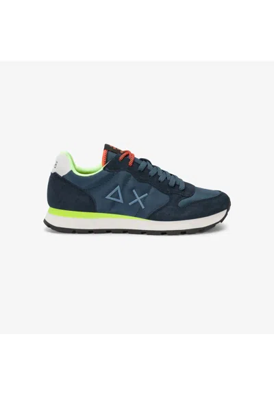 Sun 68 Sun68 Sneakers Tom Fluo In Blue