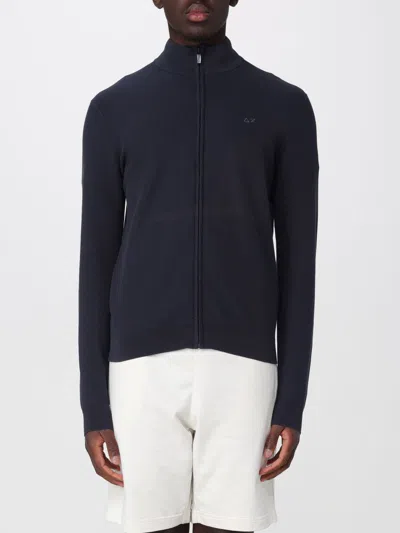 Sun 68 Sun68 Sweater Men In Blue