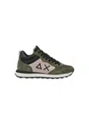 Sun 68 Sun68 Tom 2.0 Solid Mid Sneakers In Green