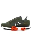 Sun 68 Sun68 Tom Solid Sneakers In Green