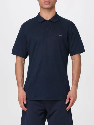 Sun 68 Sun68 T-shirt Men In Blue