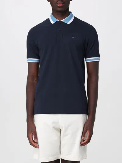Sun 68 Sun68 T-shirt Men In Blue
