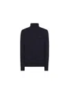 Sun 68 Sun68 Turtle Navy Blue Sweater K43140 In Blue