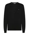 Sun 68 Sweater Basic L/s Black In Black