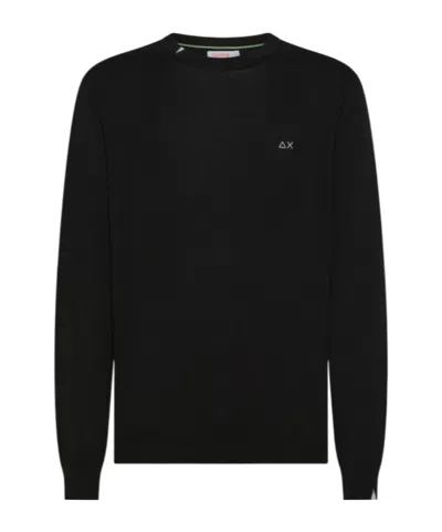 Sun 68 Sweater Basic L/s Black
