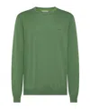 Sun 68 Wool And Cotton Sweater Sweater In Green