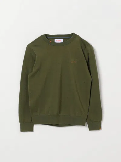Sun 68 Sweater Sun68 Kids Color Olive In Green