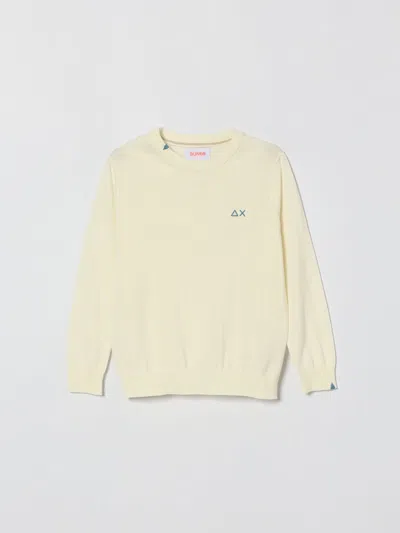 Sun 68 Kids' セーター Sun68 ボーイ カラー ホワイト In White