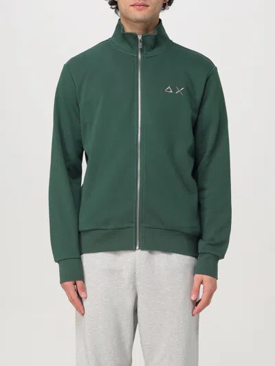 Sun 68 Sweater  Men Color Green In Grün