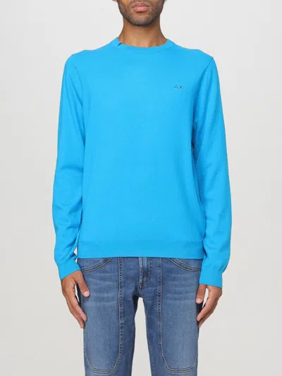 Sun 68 Sweater  Men Color Turquoise In Türkis