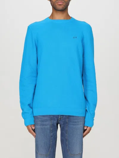 SUN 68 SWEATER SUN68 MEN COLOR TURQUOISE,G17260008