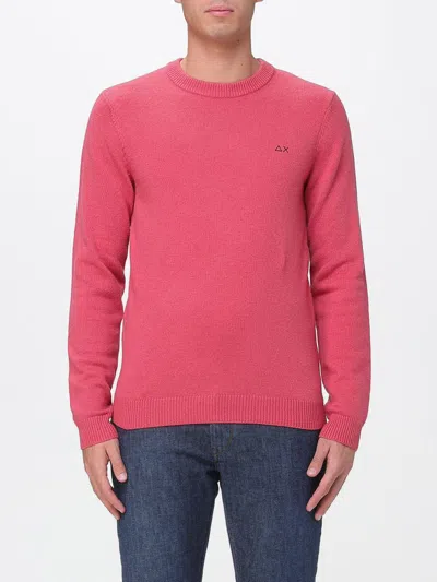 Sun 68 Sweater Sun68 Men Color Coral In Pink