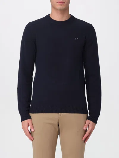 Sun 68 Sweater Sun68 Men Color Navy In Blue