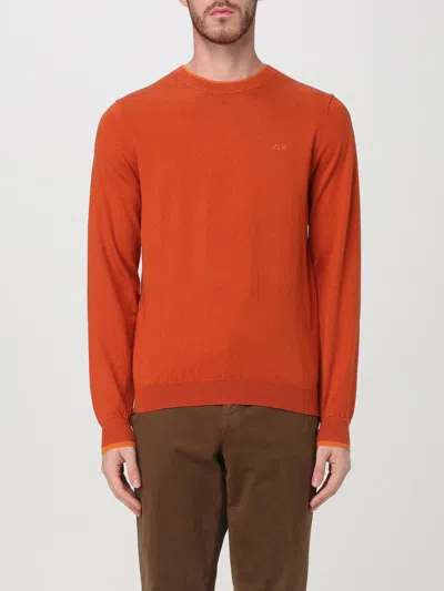 Sun 68 Sweater  Men Color Rust In 铁锈色