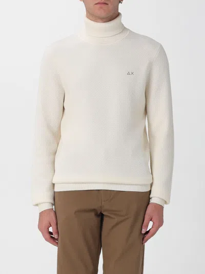 Sun 68 Sweater Sun68 Men Color Yellow Cream
