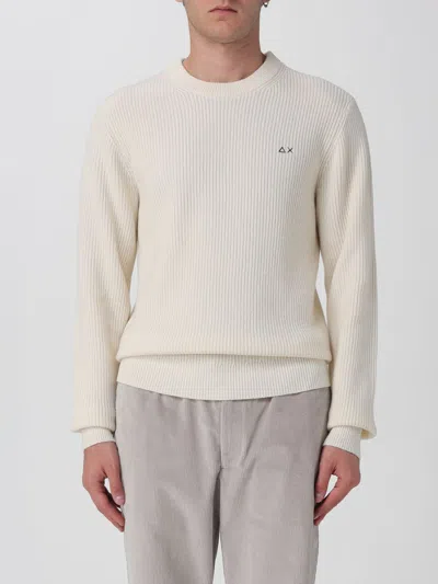 Sun 68 Sweater Sun68 Men Color Yellow Cream