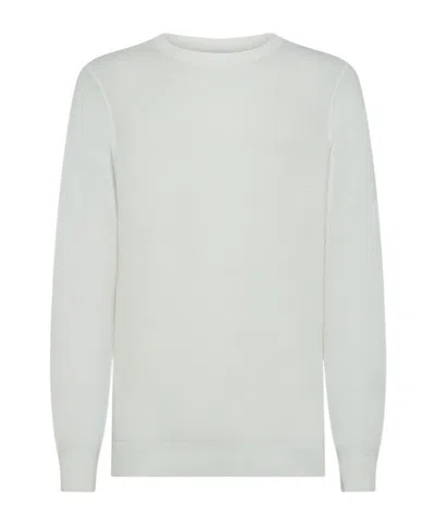 Sun 68 Sweater Vintage L/s Off White