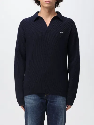 Sun 68 Sweatshirt Sun68 Men Color Blue