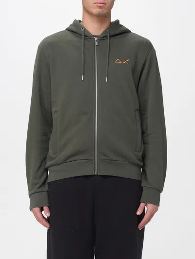 Sun 68 Sweatshirt Sun68 Men Color Military In Green