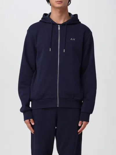 SUN 68 SWEATSHIRT SUN68 MEN COLOR NAVY,H35370045
