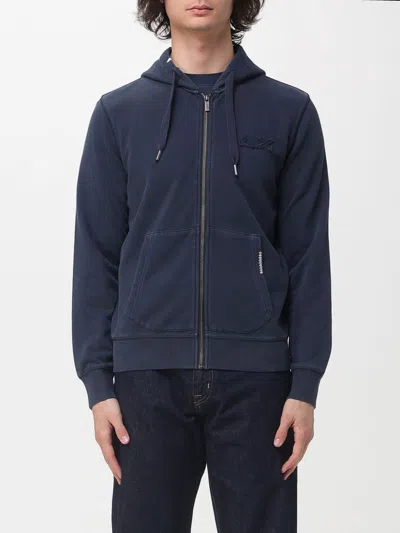 Sun 68 Sweatshirt Sun68 Men Color Navy In Blue